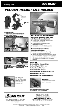 Thumbnail of document Manual - 2410PL StealthLite™ Flashlight